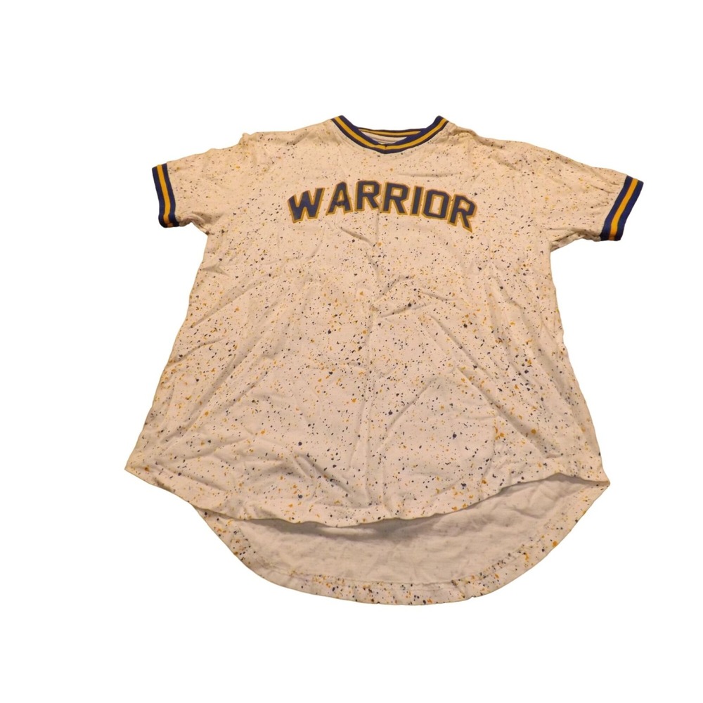 Evolution In Design Mens XL Golden State Warriors Speckle Graphic T-Shirt Casual